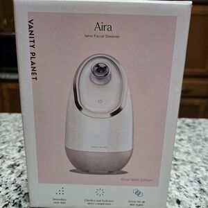 Vanity Planet Aira Ionic Facial Steamer - Rose Gold